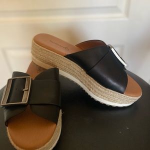 Baretraps Walta espadrille wedge slides